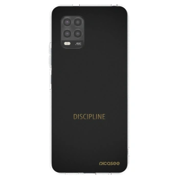 Picasee átlátszó szilikon tok az alábbi mobiltelefonokra Xiaomi Mi 10 Lite - Discipline