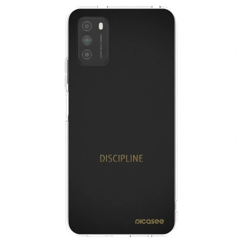 Picasee átlátszó szilikon tok az alábbi mobiltelefonokra Xiaomi Poco M3 - Discipline