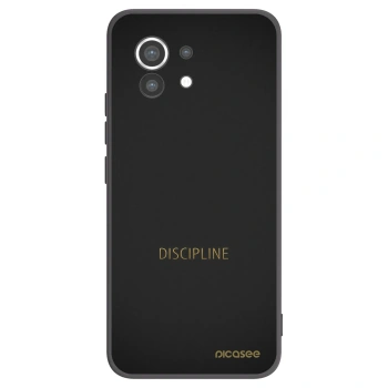 Picasee fekete szilikon tok az alábbi mobiltelefonokra Xiaomi Mi 11 - Discipline