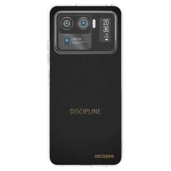 Picasee átlátszó szilikon tok az alábbi mobiltelefonokra Xiaomi Mi 11 Ultra - Discipline