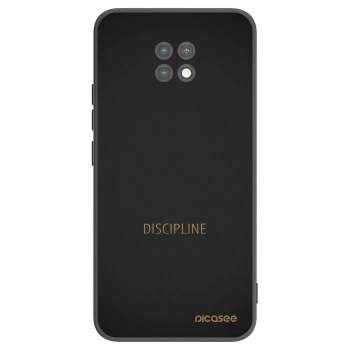 Picasee fekete szilikon tok az alábbi mobiltelefonokra Xiaomi Redmi Note 9T - Discipline