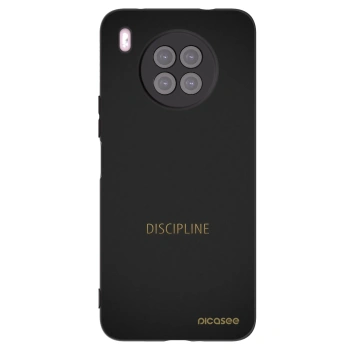 Picasee fekete szilikon tok az alábbi mobiltelefonokra Huawei Nova 8i - Discipline