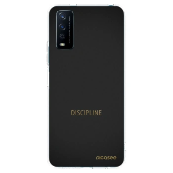Picasee átlátszó szilikon tok az alábbi mobiltelefonokra Vivo Y11s - Discipline