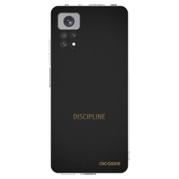 Picasee átlátszó szilikon tok az alábbi mobiltelefonokra Xiaomi Redmi Note 11S 4G - Discipline