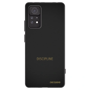 Picasee fekete szilikon tok az alábbi mobiltelefonokra Xiaomi Redmi Note 11 Pro - Discipline