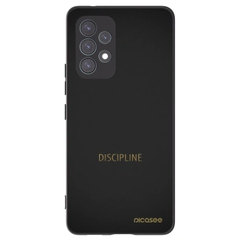 Picasee fekete szilikon tok az alábbi mobiltelefonokra Samsung Galaxy A53 5G A536 - Discipline