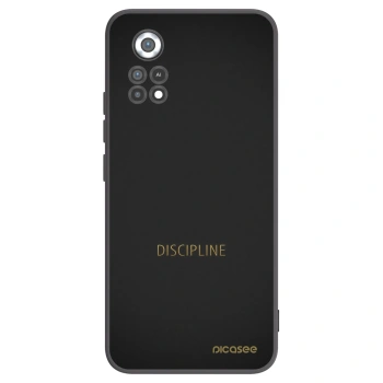 Picasee fekete szilikon tok az alábbi mobiltelefonokra Xiaomi Poco X4 Pro 5G - Discipline