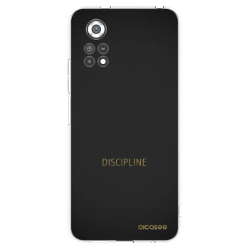 Picasee átlátszó szilikon tok az alábbi mobiltelefonokra Xiaomi Poco X4 Pro 5G - Discipline
