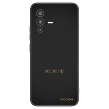 Picasee fekete szilikon tok az alábbi mobiltelefonokra Vivo V23 5G - Discipline
