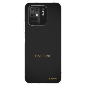 Picasee átlátszó szilikon tok az alábbi mobiltelefonokra Xiaomi Redmi 10C - Discipline