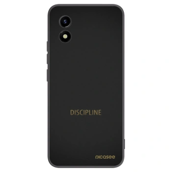 Picasee fekete szilikon tok az alábbi mobiltelefonokra Vivo Y01 - Discipline
