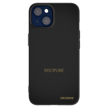 Picasee fekete szilikon tok az alábbi mobiltelefonokra Apple iPhone 14 - Discipline