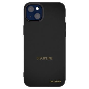 Picasee fekete szilikon tok az alábbi mobiltelefonokra Apple iPhone 14 Plus - Discipline