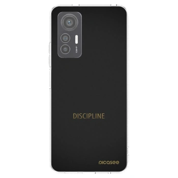 Picasee átlátszó szilikon tok az alábbi mobiltelefonokra Xiaomi 12 Lite - Discipline