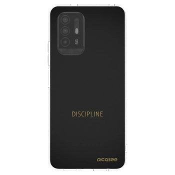 Picasee átlátszó szilikon tok az alábbi mobiltelefonokra OPPO A94 5G - Discipline