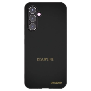 Picasee fekete szilikon tok az alábbi mobiltelefonokra Samsung Galaxy A54 5G A546B - Discipline
