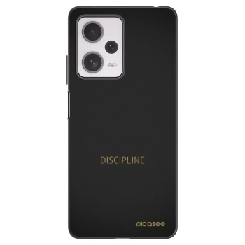 Picasee fekete szilikon tok az alábbi mobiltelefonokra Xiaomi Redmi Note 12 Pro+ 5G - Discipline