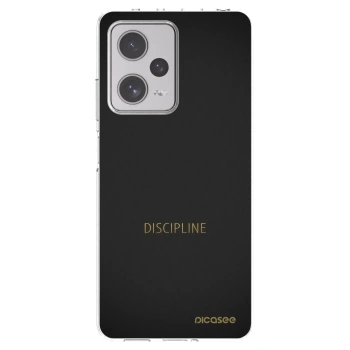 Picasee átlátszó szilikon tok az alábbi mobiltelefonokra Xiaomi Redmi Note 12 Pro+ 5G - Discipline