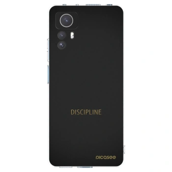 Picasee átlátszó szilikon tok az alábbi mobiltelefonokra Xiaomi Redmi Note 12S - Discipline