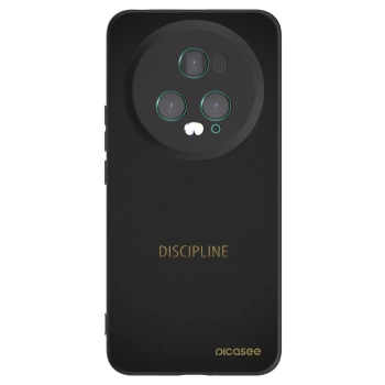 Picasee fekete szilikon tok az alábbi mobiltelefonokra Honor Magic5 Pro - Discipline