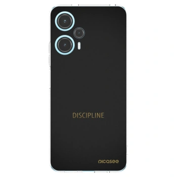 Picasee átlátszó szilikon tok az alábbi mobiltelefonokra Xiaomi Poco F5 - Discipline