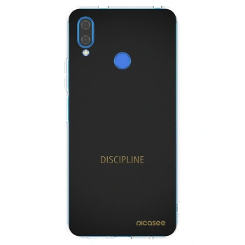 Picasee átlátszó szilikon tok az alábbi mobiltelefonokra Huawei Nova 3 - Discipline