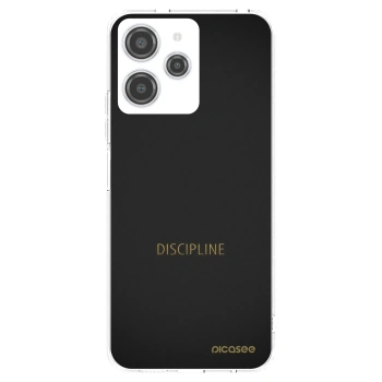 Picasee átlátszó szilikon tok az alábbi mobiltelefonokra Xiaomi Redmi 12 4G - Discipline