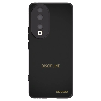 Picasee fekete szilikon tok az alábbi mobiltelefonokra Honor 90 5G - Discipline