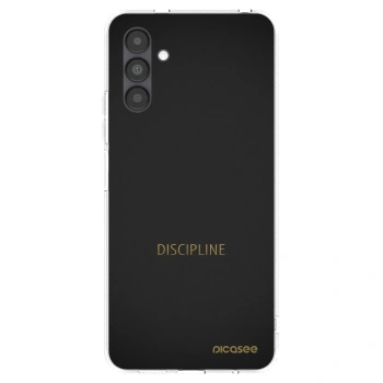 Picasee átlátszó szilikon tok az alábbi mobiltelefonokra Samsung Galaxy A04s A047F - Discipline