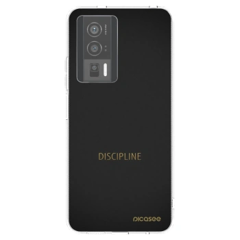 Picasee átlátszó szilikon tok az alábbi mobiltelefonokra Xiaomi Poco F5 Pro 5G - Discipline