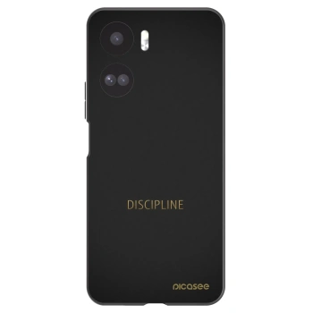 Picasee fekete szilikon tok az alábbi mobiltelefonokra Honor 90 Lite 5G - Discipline