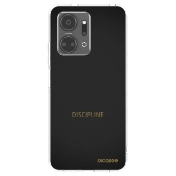 Picasee átlátszó szilikon tok az alábbi mobiltelefonokra Honor X7a - Discipline