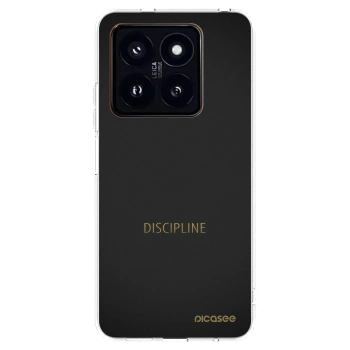 Picasee átlátszó szilikon tok az alábbi mobiltelefonokra Xiaomi 14 Pro - Discipline