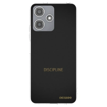 Picasee átlátszó szilikon tok az alábbi mobiltelefonokra Xiaomi Redmi 12 5G - Discipline