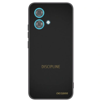 Picasee fekete szilikon tok az alábbi mobiltelefonokra Motorola Edge 40 Neo - Discipline