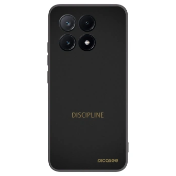 Picasee fekete szilikon tok az alábbi mobiltelefonokra Xiaomi Poco X6 Pro - Discipline