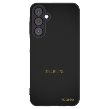 Picasee fekete szilikon tok az alábbi mobiltelefonokra Samsung Galaxy A25 A256B 5G - Discipline