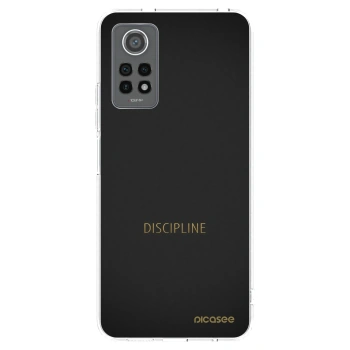 Picasee átlátszó szilikon tok az alábbi mobiltelefonokra Xiaomi Redmi Note 12 Pro 4G - Discipline