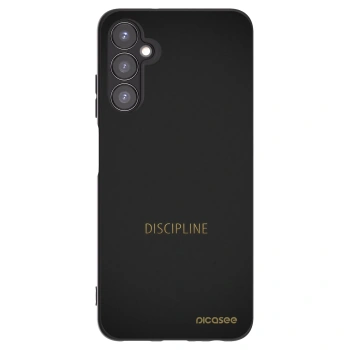 Picasee fekete szilikon tok az alábbi mobiltelefonokra Samsung Galaxy A05s A057G - Discipline
