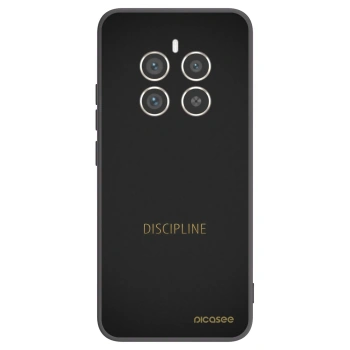 Picasee fekete szilikon tok az alábbi mobiltelefonokra Realme 12 Pro 5G - Discipline