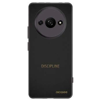 Picasee fekete szilikon tok az alábbi mobiltelefonokra Xiaomi Redmi A3 - Discipline