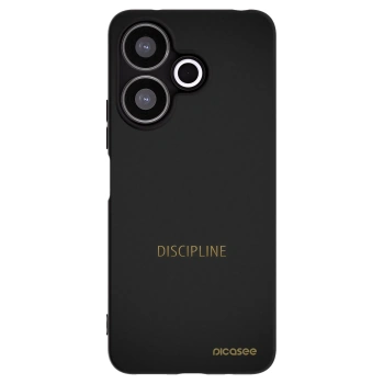 Picasee fekete szilikon tok az alábbi mobiltelefonokra Xiaomi Redmi 13 4G - Discipline