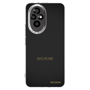 Picasee átlátszó szilikon tok az alábbi mobiltelefonokra Honor 200 Pro 5G - Discipline