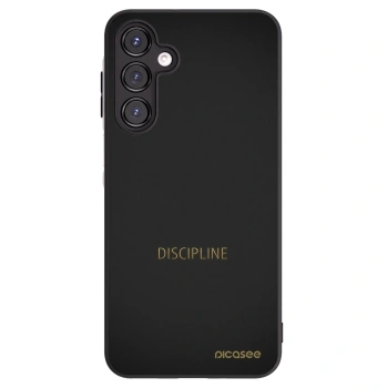 Picasee fekete szilikon tok az alábbi mobiltelefonokra Samsung Galaxy A16 5G - Discipline