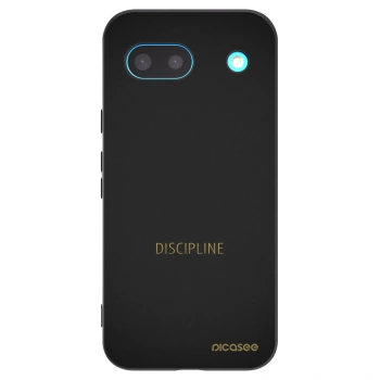 Picasee fekete szilikon tok az alábbi mobiltelefonokra Google Pixel 8a - Discipline