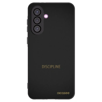 Picasee fekete szilikon tok az alábbi mobiltelefonokra Samsung Galaxy A36 5G - Discipline