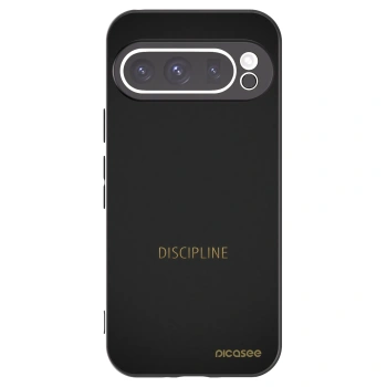Picasee fekete szilikon tok az alábbi mobiltelefonokra Google Pixel 9 Pro - Discipline