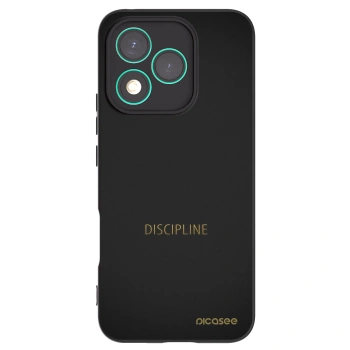 Picasee fekete szilikon tok az alábbi mobiltelefonokra Honor 400 Lite 5G - Discipline