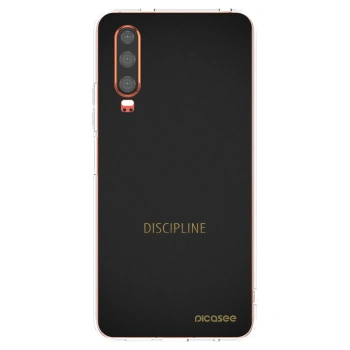 Picasee átlátszó szilikon tok az alábbi mobiltelefonokra Huawei P30 - Discipline