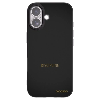 Picasee fekete szilikon tok az alábbi mobiltelefonokra Apple iPhone 17 - Discipline